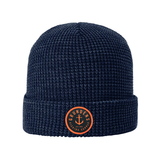 Grundens Anchor Waffle Beanie