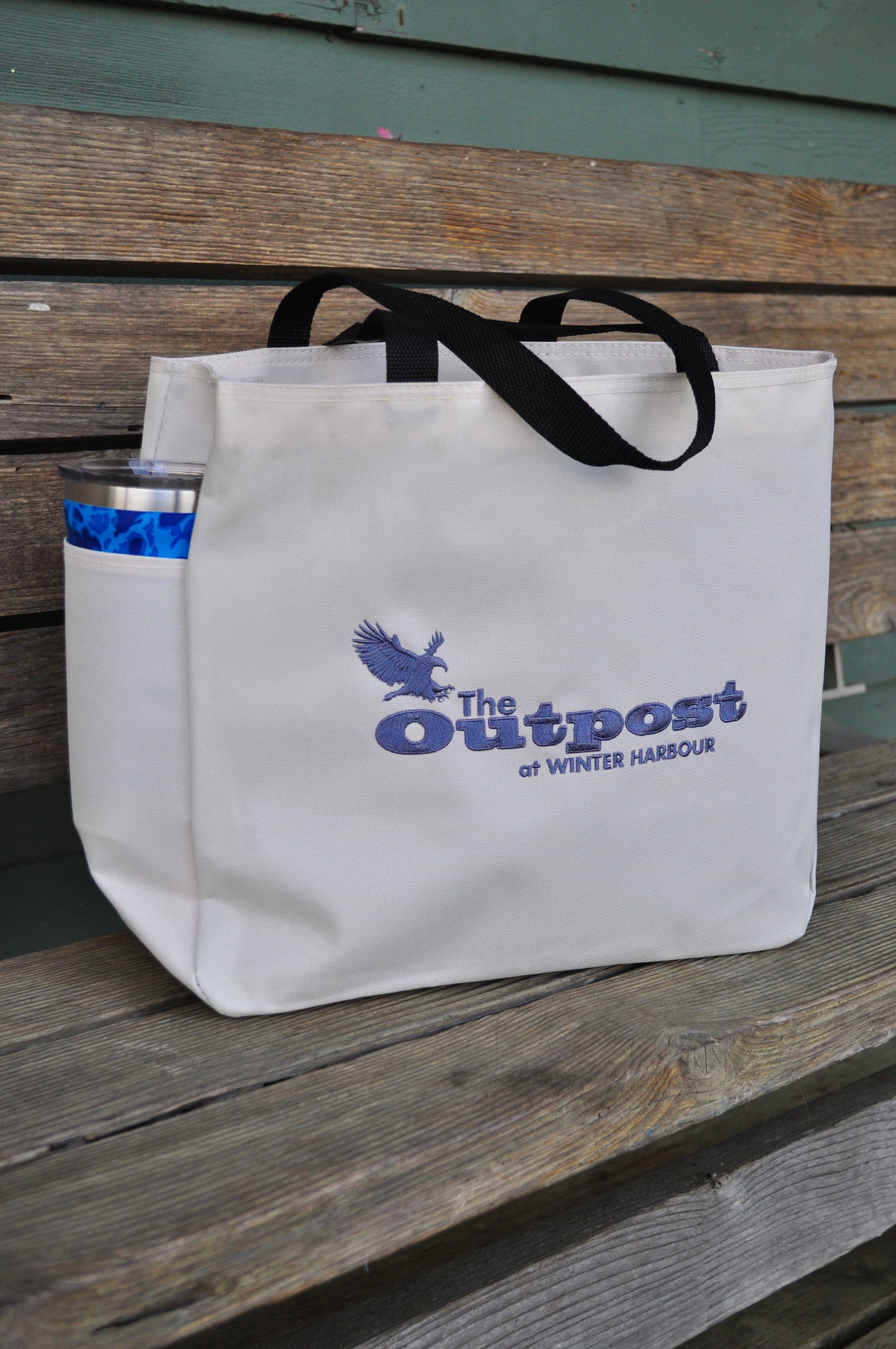 Canvas Tote Bag - with  embroidered logo